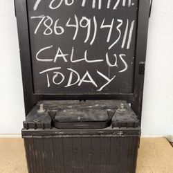 Semi Truck Interstate Batteries 