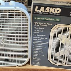 20” 3 Speed Box Fan Lasko Area Fan Made in USA