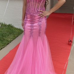 Jovani Pink Promo Dress 