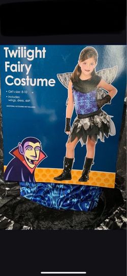 Twilight Fairy Halloween Costume Girls Size 8-10