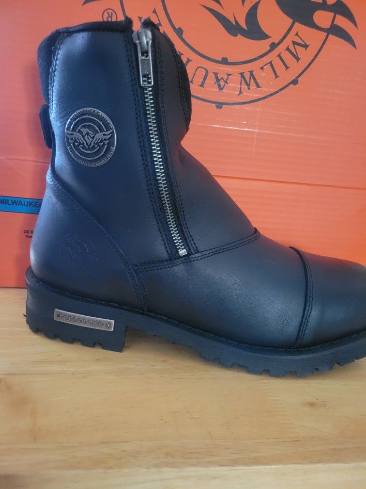 Brand new Motorcycle Mens boots, 10 1/2 Size
