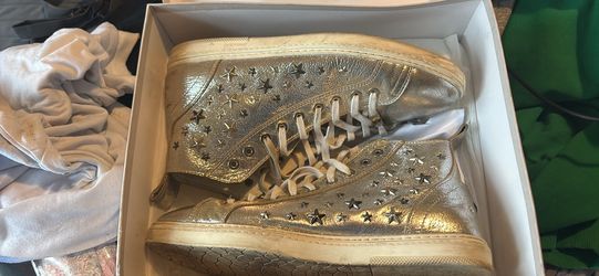 Mens 13 Metallic Jimmy Choo
