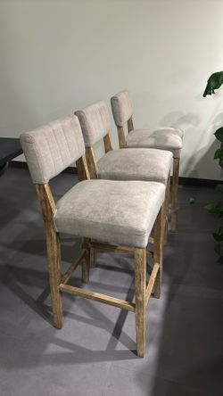 3 high stools