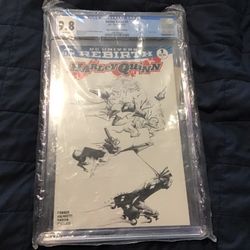 Harley Quinn #1 Sketch Variant 9.8