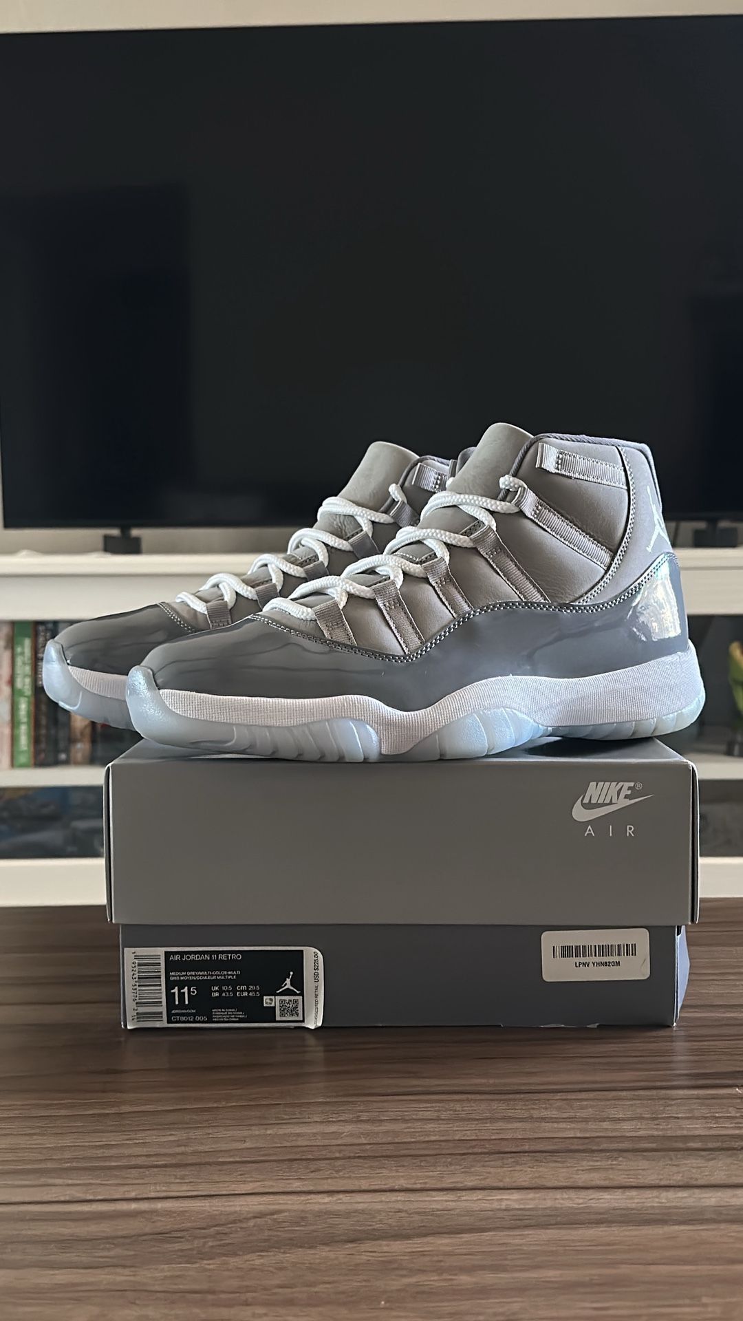 Nike Air Jordan 11s Cool Gray