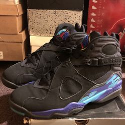 Jordan 8 Retro Size 11 Aqua 2007