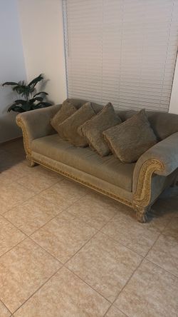 Sofas with side table