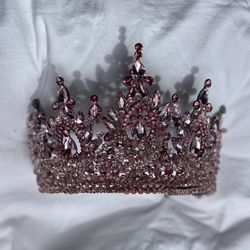 Pink Quinceañera Crown 