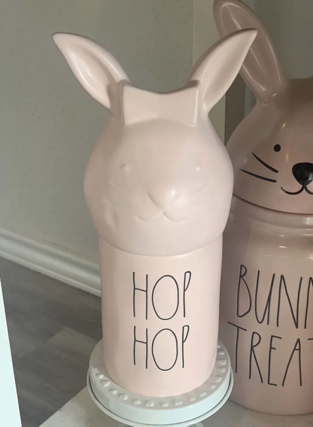 Rae Dunn Hop Hop Easter Bunny Candle