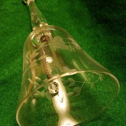 Princess House Crystal Bell