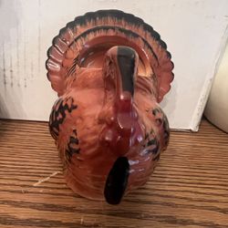 Vintage turkey planter 1940s and  Or 1950s.