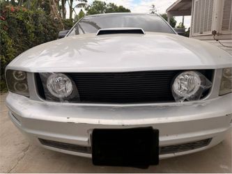 05-09 Mustang Grill with Halo Fog Lights