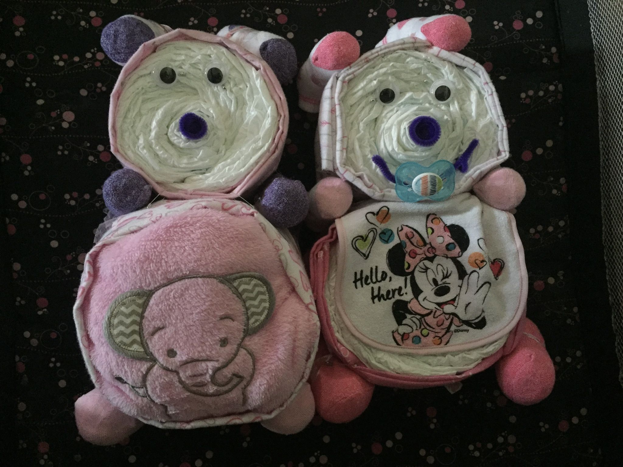 Baby Shower Bear Diaper Cake