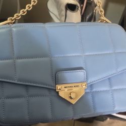 Michael Kors Blue Purse 