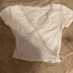 White lace top