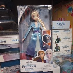 FROZEN II SINGING ELSA DOLL