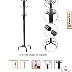 Metal Coat Rack