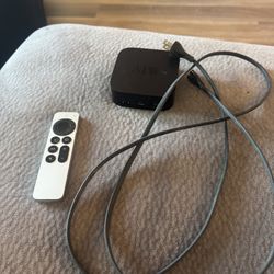 Apple Tv + Remote 