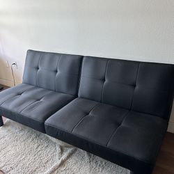 Sofa Bed Black (adjustable)