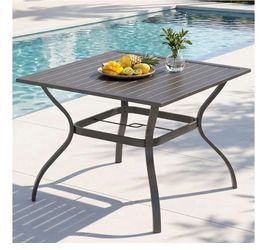 Outdoor Metal Patio Table