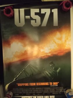 Vintage U-571 Movie Poster 