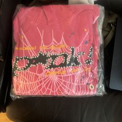 Authentic All Pink Sp5der Hoodie