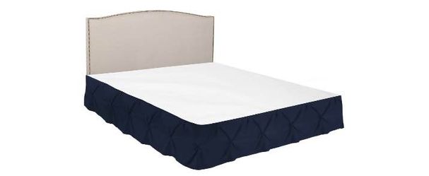 Nestl Tailored Pinch Pleated Bedskirt Bedding 14” - Full