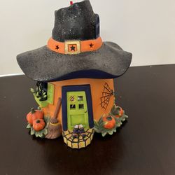 Partylite Pumpkin Witch House