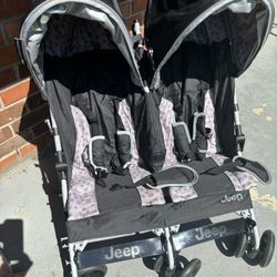Jeep Double Stroller 