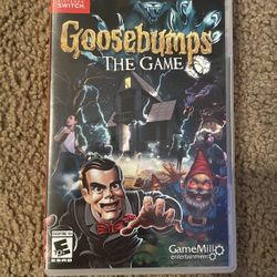 Nintendo switch game -Goosebumps The Game 