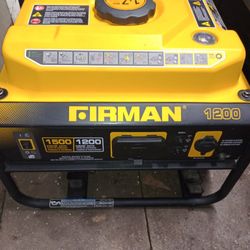 Firman Power Gas Generator 1200