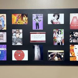 Jim Morrison The Doors Display Board