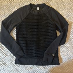ALO Mesh Sweatshirt Size XS