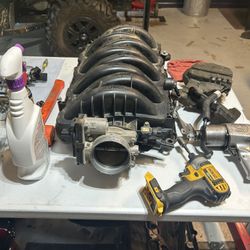 2018 Chevy L83 Intake Manifold And Throttle Body 