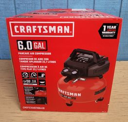 Craftsman 6-Gallon Portable Electric 150-PSI Pancake Air Compressor -BRAND NEW