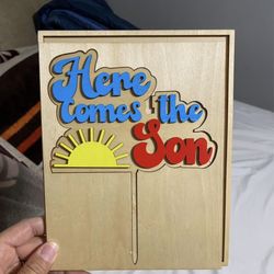 Baby Shower Cake Topper