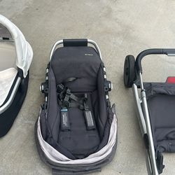 UPPAbaby Cruz Stroller Set (Bassinet and Toddler Seat)