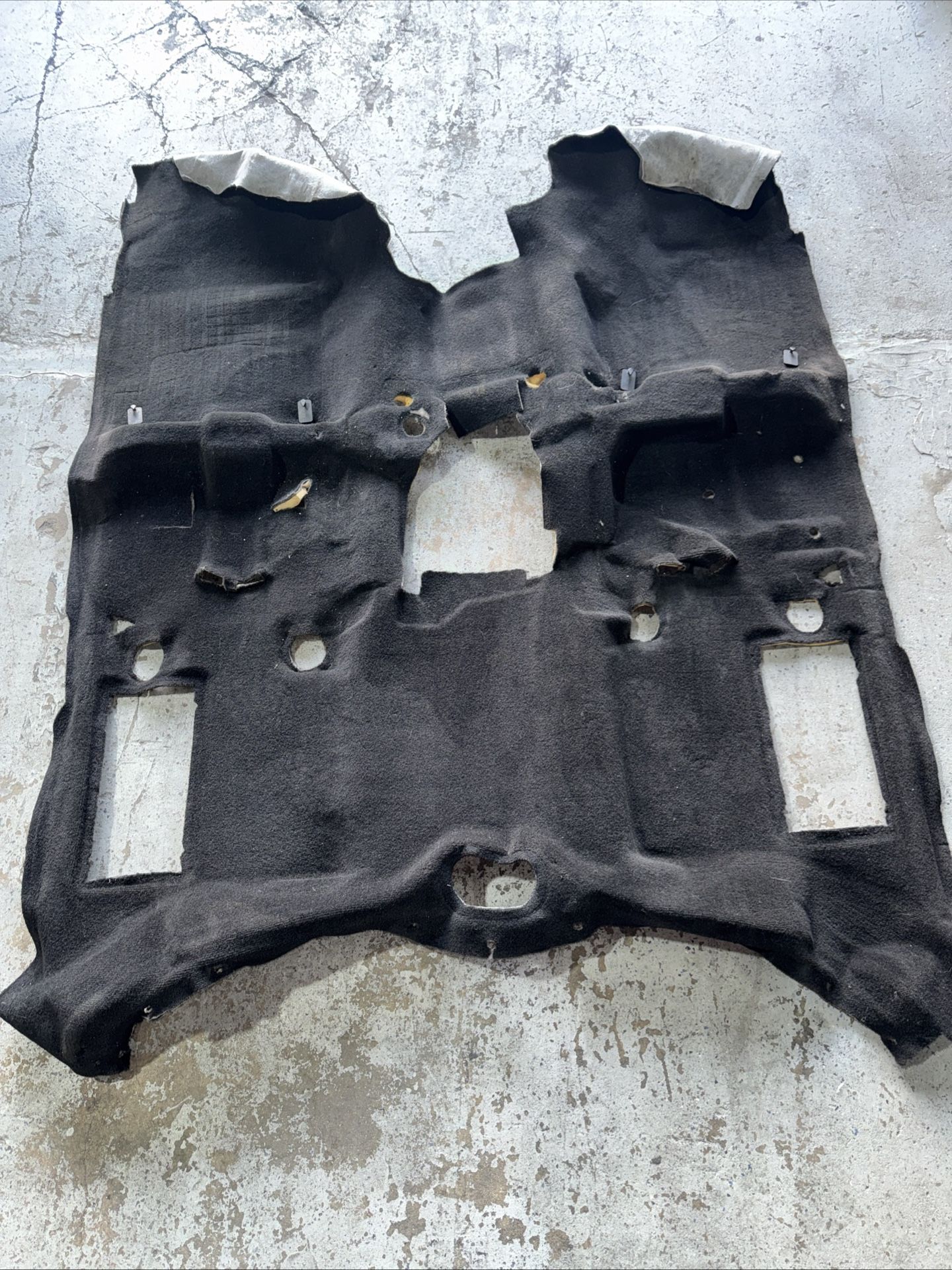 OEM 2014-2018 RAM 1500 CREW CAB FLOOR CARPET FLOORING LINER MAT FACTORY BLACK