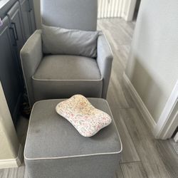 Rocking Chair Olive Swivel Glider With Ottoman