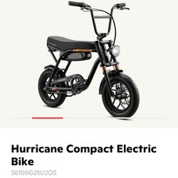 E-Bike Schwinn w/ Helmet And Goggles