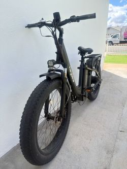 Heybike Explore flat tire ebike/ electric bike