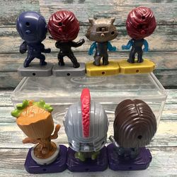Lot Of 7 2019 2020 McDonald s Marvel Studio Heroes Happy Meal Toys