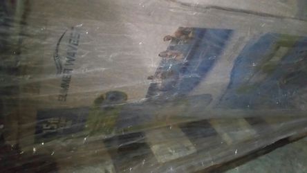 Pallet with pool.on it