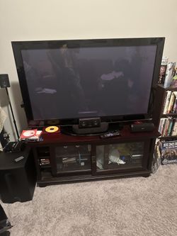 High Resolution, Samsung Tv, And Stand
