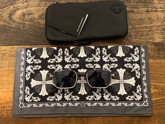 Chrome Hearts Rump 51/21-152 Sunglasses Matte Black Authentic