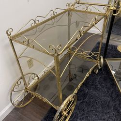 Vintage Bar Cart