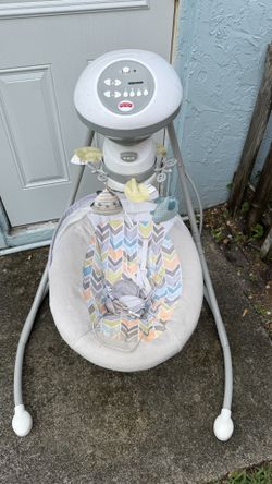 Fisher Price Plush Cradle N' Swing Snugapuppy
