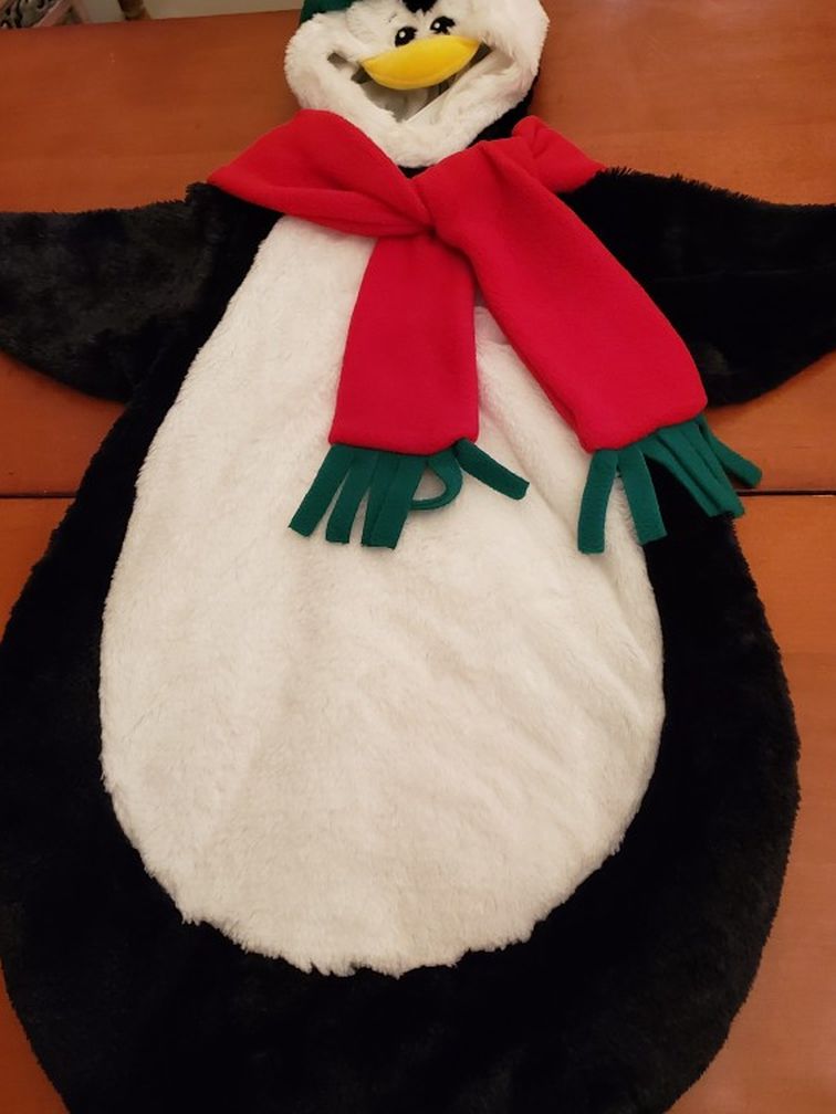 Infant Penguin Bunting Costume