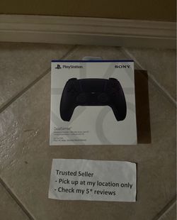 Sony PlayStation 5 ps5 DualSense Wireless Controller midnight black