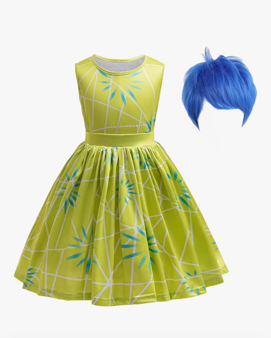 Joy Inside Out Girls Costume